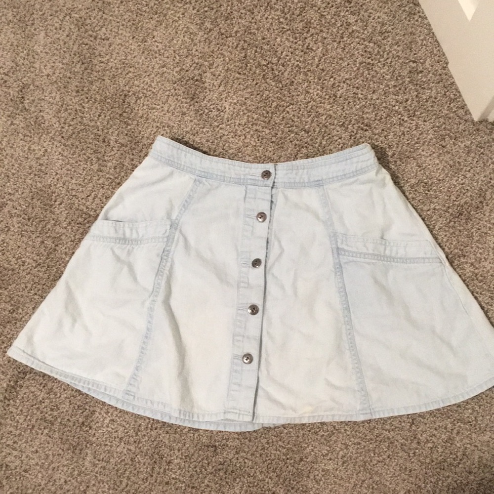 Denim FP mini skirt